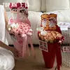 Peça Única de Styling Noiva Shangjin Xiaoxin Buquê de Flores Casamento Noivado Papel de Embrulho Formato de Cone Material