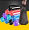 Saco de Lixo com Cordão Sem Rasgos Rolo Grande Espesso Bolsa de Mão Doméstica Espessada Saco Plástico de Extração Lixo de Cozinha Preto