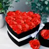Cubo de Abrazo Acrílico Flor Eterna Transfronterizo Serie Terminada Día de San Valentín Rosa Cabeza de Champiñón Amazon Navidad