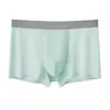Fábrica de Origen de Ropa Interior Sin Costuras Hecha a Medida Ropa Interior de Seda de Hielo para Hombre Boxer de Verano Nuevo Producto Transpirable Oem
