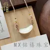Nuevo Producto de Comercio Exterior Transfronterizo: Collar Estilo Luna de Ojo de Gato Natural, Naturalmente Elegante y Hermoso, Colgante de Buda, Descuento por Cantidad Grande