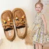 Mocasines Slip-On Otoño 2026 Zapatos Versátiles Cómodos para Niñas Retro Nuevos Planos Mocasines Birkenstock