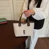 Bolsa de Lona de Moda de Alta Calidad 2026, Nueva Exquisita Bolsa Simple para Lonchera, Bolso Versátil Estilo Japonés