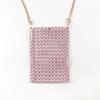 Bolsa para Teléfono Estilo Coreano con Cuello Halter, Bolso Cruzado Hueco de Moda para Mujer, Bolso de Hombro Versátil, Portátil
