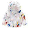 Ropa Protectora del Sol Linda para Niños Pequeños y Medianos Niños y Niñas Bebé 1 Ropa Protectora del Sol con Capucha Delgada Transpirable Bolsa de Almacenamiento para Entrega