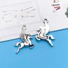 20 Adorables Animales Gato Dinosaurio Aleación Accesorios de Joyería DIY Hecho a Mano Aretes Collar Colgante Material