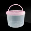 Garrafa de Peixe Pequeno Portátil para Crianças Balde de Peixe de Parque Mini Caixa para Pets Aquário para Peixes Dourados à Prova de Estilhaços Aquário para Tartarugas Copo de Boxe Garrafa para Tartaruga Pequena