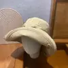 Novo Chapéu de Pescador Cor Sólida Estilo Coreano Feminino Leve Secagem Rápida Versátil Fashionável Afinando o Rosto Proteção Solar Pequena Chapéu de Sol Proteção UV
