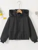 Jaquetas Novas Estilo Primavera e Outono para Meninos com Capuz e Zíper, Roupas Infantis Estilo Esportivo e Casual da Moda Atacado