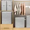 Sacos de armazenamento espessados de grande capacidade para uso doméstico, ideais para guardar roupas e roupas de cama, perfeitos para organizar e embalar durante mudanças sazonais ou mudanças.