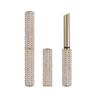 Tubo vacío de bálsamo labial recto, tubo fino de terciopelo de 6,5 mm, tubo vacío de lápiz labial, tubo de lápiz labial de piel blanca, carcasa de lápiz labial de nicho