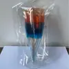 Suministros para Fiestas Transfronterizos Vasos de Plástico Transparentes Multicolor Juegos de Copas de Vino Copas de Champán Utensilios de Vino Desmontables para Acampar