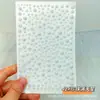 Cara Cara Autoadhesivo Maquillaje Pegatina Ceja Diamante Pegatina Bola de Diamante Niños Mariposa Tul Hilo de Seda Escenario Actuación