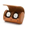 Reloj Mecánico Electrónico Empaque Caja de Almacenamiento de Relojes de Cuero Portátil para Viaje Anti-Presión Anti-Caída Alta Calidad Almacenamiento de Escritorio
