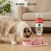 Dispensador de agua circulante automático para gatos, no requiere electricidad, cuenco portátil para mascotas, comedero de agua para gatos con botella de agua mineral