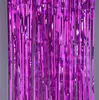 Cortina de Seda Chuva de Balões Atacado Festa Decoração de Festa Franja 1*2 m Casamento Aniversário Arranjo Fundo Cortina de Porta Flor Puxada