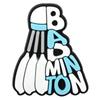 Nova Fivela de Sapato de PVC para Badminton Transfronteiriça Joias Acessórios Desenho Animado DIY Acessórios para Sapato com Furos Flor de Sapato Fivela Decorativa Atacado