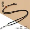 Exquisito Collar Colgante de Ágata de Cristal con Rosca Ajustable Venta al por Mayor Especial Tejido a Mano Cordón Suave Resistente al Desgaste