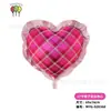 Decoraciones de Cumpleaños para Niños Globos de Papel de Aluminio con Borde de Encaje para el Día de San Valentín Chino de 27 pulgadas Globos Flotantes en Forma de Corazón para Fiesta