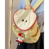 Mochila Coreana Linda de Frutas para Mujer 2025 Nueva Moda Mochila Estudiante Casual Gran Capacidad Bolsa Escolar