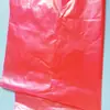 Bolsa plana de PE, bolsa de embalaje de plástico transparente, bolsa tipo camiseta de mano, bolsa azul de PE antiestática