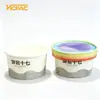 Copos de Papel de 4oz Atacado Copos Descartáveis Personalizados para Sorvete com Tampas de Papel Espessado, Podem Ser Combinados com Colheres