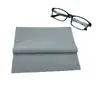 Paño de Limpieza para Gafas de Microfibra, Paño para Gafas Hecho a Medida, Paño de Terciopelo Gris de Doble Cara para Limpiar Pantallas de Teléfono Móvil y Computadora