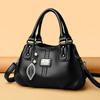 Bolso de Mujer de Comercio Exterior Transfronterizo Nuevo 2025 Bolso Bandolera Bolso de Hombro para Mujer Bolso de Mano Multicompartimento para Mujer de Mediana Edad