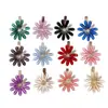 Grampo Bico de Pato Girassol de Verão Elegante Flor Margarida Grampo Lateral Exclusivo Sentimento de Alta Qualidade Grampo para Cabelos Rebeldes Acessórios de Cabelo