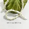 Accesorios Populares Transfronterizos para Joyería DIY de Turquesa, Collares Ensartados a Mano, Accesorios con Cuentas, Turquesa Blanca Sintética, Cuentas Sueltas de Sandía al por Mayor