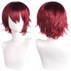 Peluca Universal Transfronteriza Master Shengda Cuero Cabelludo Superior Antivolcado Cabello Corto Niang Modelado Anime Multicolor Peluca Anime