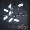Atacado de fábrica preto e branco clipe para fone de ouvido clipe para fone de ouvido clipe para fone de ouvido acessórios para fone de ouvido fornecimento direto no local