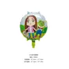 Globos de Papel de Aluminio con Forma de Rana de Dibujos Animados de Nuevo Estilo y Forma de Perro, Transfronterizos, para Decoración de Fiesta de Cumpleaños Infantil