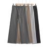 Pantalones casuales deportivos sexys de cintura baja sin forro polar para mujer, otoño e invierno, nuevos, de cintura estrecha, tubo recto, adelgazantes, holgados, tipo mopa, pantalones de sudor