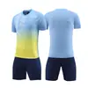 Conjunto Sencillo de Uniforme de Fútbol de Verano, Combinación de Camiseta y Shorts, Jersey Deportivo Fresco y Cómodo para Estadio