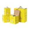 Caja para Instrumentos Punzocortantes de Desechos Médicos de Papel Engrosado Caja para Instrumentos Punzocortantes Médicos Contenedor Desechable para Desechos Médicos Almacenamiento de Instrumentos Punzocortantes
