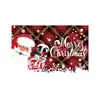 Fábrica de Comercio Exterior Transfronterizo de Amazon Tela Colgante de Fondo Navideño Pancarta de Puerta Cubierta de Puerta Decoración Pareados Decoración Festiva Personalización