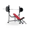 Equipo de Fitness para mayoristas rack plano horizontal de levantamiento suministros profesionales para levantamiento de pesas Deporte gimnasio interior