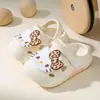 Zapatos Croc para Niños Verano Niñas para Jugar Antideslizantes de Punta Cerrada Sandalias de Playa para Bebé Lindos Accesorios de Gato Venta al por Mayor