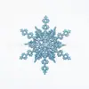 Acessórios de Natal Transfronteiriços Rosa Glitter Uva Floco de Neve Decoração de Casa Flores e Plantas Decorativas Atacado