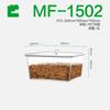 Supermercado Fruta Seca Caja Sellada Semilla de Melón Cacahuete Frutos Secos Tostados Barril Caja Transparente Espesa para Snacks Caja Tostada Sellada Ampliada