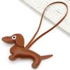 Nuevo Llavero de Dibujos Animados Personalizado Colgante para Bolso Serie Miu Forma de Animal Dachshund Decoración Colgante para Bolso al por Mayor