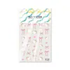 Corazón Celeste Hello Kitty Lazo KT Gato Kitty Pegatinas para Uñas En Stock Tecla de Teclado Linda Pegatinas