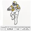 Patche Bordado de Tecido Adesivo Cachorro Robô Astronauta Satélite Desenho Animado Roupas Infantis Roupas Masculinas Acessórios Decorativos para Roupas Patch para Buraco Decalque