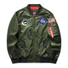 Os fabricantes fornecem europeu e americano primavera e outono novo beisebol uniforme masculino tendência de lazer fino bomber casaco de tamanho grande