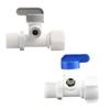 Purificador de agua purificador de agua entrada de agua válvula angular de tres vías accesorios de puerta válvula de bola 4 puntos a 2 puntos 3 puntos conectados interruptor de válvula de desviación de agua