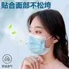 Mascarilla desechable de tres capas empaque individual adulto niños Azul rosa protección solar protección civil fábrica mayoreo