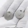 Etiqueta Redonda con Forma de Corazón de Hierro Forjado, Colgante para Llavero, Accesorio de Regalo Específico, Etiqueta para Pareja, Etiqueta de Identificación de Candado
