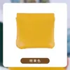 Mini Neceser de Cuero, Estuche Portátil para Labiales y Cosméticos, Bolsa de Almacenamiento con Cierre Automático Sencillo