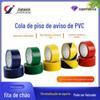 Cola de aviso de PVC amarela e preta cola de piso pasta fita de piso espessa resistente ao desgaste faixa de pedestres linha de oficina fábrica atacado